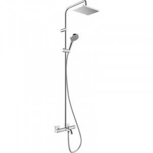 Душевая система с термостатом hansgrohe Vernis Shape Showerpipe 230 26284000 Душевая система с термостатом hansgrohe Vernis Shape Showerpipe 230 26284000
