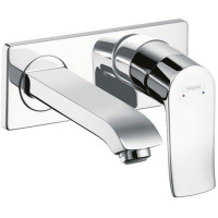 Смеситель для раковины Hansgrohe Metris однорычажный скрытого монтажа излив 165 мм хром 31085000