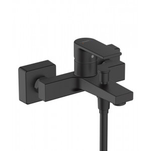 Смеситель для ванны hansgrohe Vernis Shape матовый черный 71450670 Смеситель для ванны hansgrohe Vernis Shape матовый черный 71450670