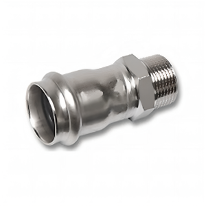 Ниппель переходной SANHA NiroPress AISI 316L ВПр-НР 35 мм x 1 1/4 69243G35114.3 Ниппель переходной SANHA NiroPress AISI 316L ВПр-НР 35 мм x 1 1/4 69243G35114.3