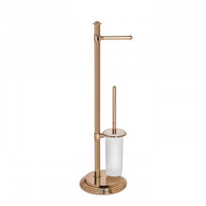 Стойка с аксессуарами Colombo Design Hermitage 73 см ерш и держатель т/б бронза B3318.OA Стойка с аксессуарами Colombo Design Hermitage 73 см ерш и держатель т/б бронза B3318.OA