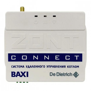 Термостат ZONT Connect для котлов BAXI и De Dietrich GSM ML00003824 Термостат ZONT Connect для котлов BAXI и De Dietrich GSM ML00003824