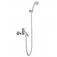 Смеситель для ванны Aquanet Классик с душевым набором AQ1549CR