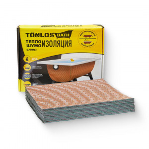 Комплект шумоизоляции для ванны TONLOS BATH 4640107330073 Комплект шумоизоляции для ванны TONLOS BATH 4640107330073