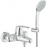 Смеситель для ванны GROHE Eurodisc Cosmopolitan с душевым гарнитуром хром 33395002