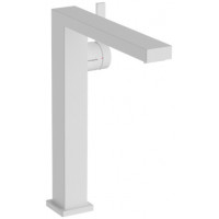 Смеситель для раковины hansgrohe Tecturis E 243 мм CoolStart PushOpen белый матовый 73070700