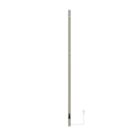 Полотенцесушитель  Primoclima STICK 1600 150 Вт никель матовый PC STICK 150 B