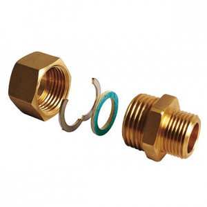 Муфта переходная Meibes Fixlock AG DN25 1 ВР/НР M46102 Муфта переходная Meibes Fixlock AG DN25 1 ВР/НР M46102