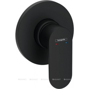 Смеситель для душа hansgrohe Rebris S внешняя часть матовый черный 72649670 Смеситель для душа hansgrohe Rebris S внешняя часть матовый черный 72649670