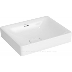 Раковина-чаша VitrA Metropole 50 см прямоугольная с донным клапаном 7534B003-0673 Раковина-чаша VitrA Metropole 50 см прямоугольная с донным клапаном 7534B003-0673