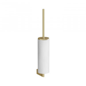 Ершик для туалета подвесной Gessi Origini белый/Brushed Brass PVD 66419#727 Ершик для туалета подвесной Gessi Origini белый/Brushed Brass PVD 66419#727