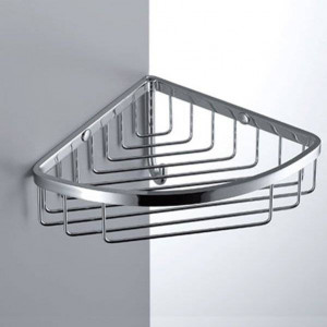 Полочка угловая Colombo Design Angolari хром B9616.CR Полочка угловая Colombo Design Angolari хром B9616.CR