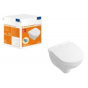 Унитаз подвесной Villeroy & Boch O.Novo 360x490 мм альпийский белый 5688HR01 Унитаз подвесной Villeroy & Boch O.Novo 360x490 мм альпийский белый 5688HR01