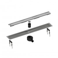 Душевой лоток Timo Drain System 800 мм решетка Lines сатин DS230108/01