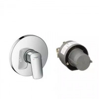 Смеситель для душа hansgrohe Logis однорычажный скрытого монтажа хром 71666000