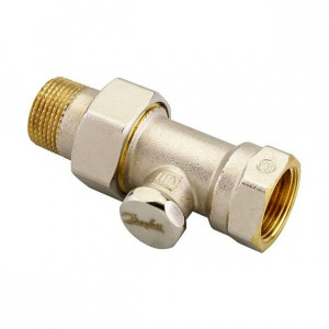 Клапан запорный радиаторный прямой Danfoss RLV-S 15 1/2 PN 10 003L0124 Клапан запорный радиаторный прямой Danfoss RLV-S 15 1/2 PN 10 003L0124