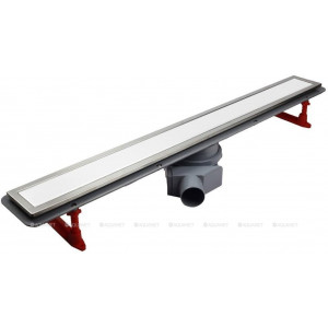 Трап линейный Pestan Confluo Premium Line 650 White Glass 13000283 Трап линейный Pestan Confluo Premium Line 650 White Glass 13000283