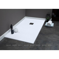 Душевой поддон Aquanet Pleasure NEW 1600х900х30 мм белый камень без сифона 00256308
