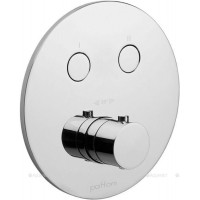 Термостат Paffoni Compact внешняя часть на 2 функции хром CPT018CR