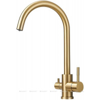 Смеситель для кухни Haiba HB76819-5 золото матовое HB76819-5