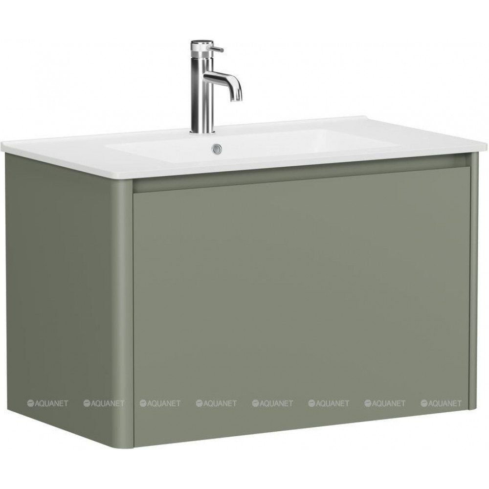 Тумба Allen Brau GRAVITY 80 см 1 ящик олива матовый 1.370013.CGM