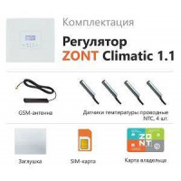 Погодозависимый автоматический регулятор ZONT Climatic 1.1 ML00004511