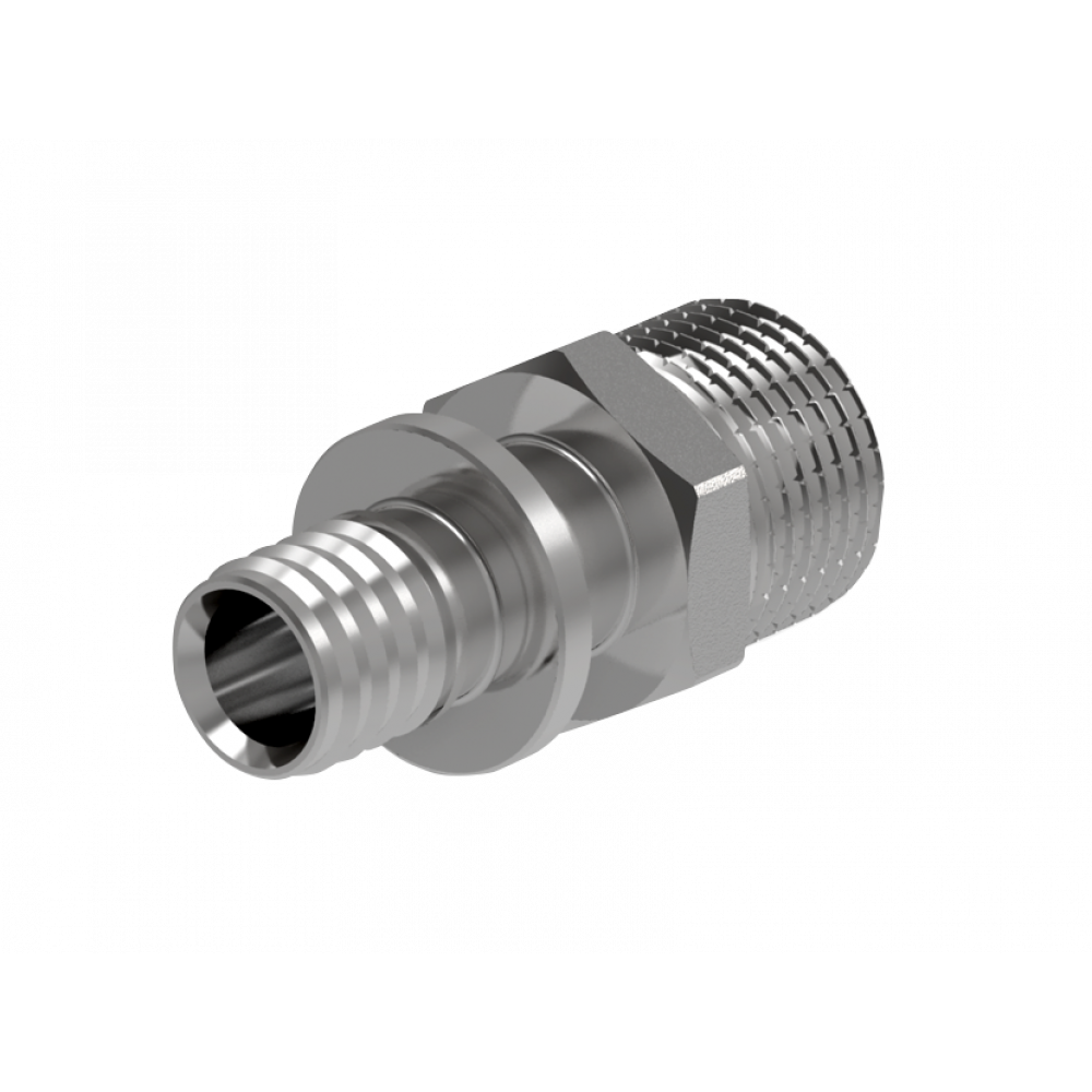 Соединение прямое Royal Thermo AXIOpress с наружной резьбой 20х3/4 НС-1040406