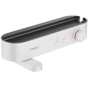 Термостат для ванны Hansgrohe ShowerTablet Select 400 внешнего монтажа матовый белый 24340700 Термостат для ванны Hansgrohe ShowerTablet Select 400 внешнего монтажа матовый белый 24340700
