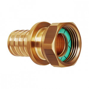 Переход Hoobs с накидной гайкой на плоское уплотнение 32x4.4-G1 HB-PEXNG-324411 Переход Hoobs с накидной гайкой на плоское уплотнение 32x4.4-G1 HB-PEXNG-324411