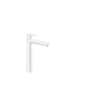 Смеситель для раковины Hansgrohe Talis E 240 однорычажный без сливного набора матовый белый 71717700