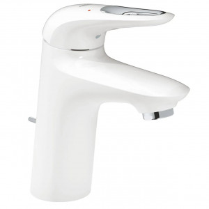 Смеситель для раковины GROHE Eurostyle со сливным гарнитуром Белая луна 33558LS3 Смеситель для раковины GROHE Eurostyle со сливным гарнитуром Белая луна 33558LS3