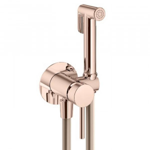 Гигиенический душ со смесителем Plumberia Selection IXO шланг 125 см розовое золото XO2000RG Гигиенический душ со смесителем Plumberia Selection IXO шланг 125 см розовое золото XO2000RG