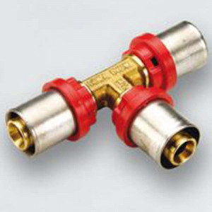 Тройник пресс Tiemme 16х20х16 мм 1650070 Тройник пресс Tiemme 16х20х16 мм 1650070