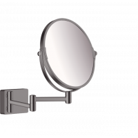 Зеркало косметическое Hansgrohe AddStoris Ø 188 мм черный хром 41791340