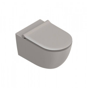 Унитаз подвесной Catalano Sfera 55х35 см Tortora Satinato 0511550032 Унитаз подвесной Catalano Sfera 55х35 см Tortora Satinato 0511550032