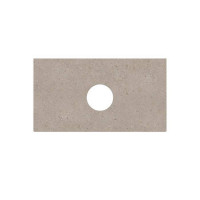 Столешница из керамогранита Kerama Marazzi Magica Риккарди 90 см без отверстия бежевый матовый MA.1.0.SG540620R/90