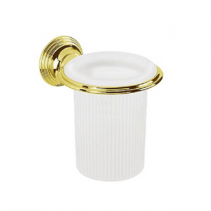 Стакан подвесной Colombo Design Hermitage золото PVD матовое стекло B3302.HPS-VAN Стакан подвесной Colombo Design Hermitage золото PVD матовое стекло B3302.HPS-VAN
