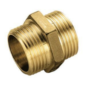 Ниппель резьбовой Smart Install латунный 1 52433S Ниппель резьбовой Smart Install латунный 1 52433S
