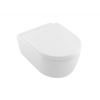 Унитаз подвесной Villeroy & Boch Avento 370x530 мм альпийский белый 5656HR01