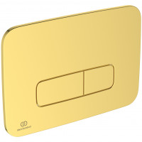 Панель смыва механическая Ideal Standard Oleas M3 241х165х8,5 мм золото шлифованное R0459A2