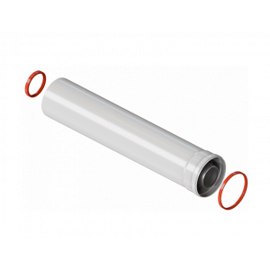 Удлинитель коаксиальный Royal Thermo 60/100 мм 500 мм RTE 07.010 Удлинитель коаксиальный Royal Thermo 60/100 мм 500 мм RTE 07.010