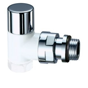 Вентиль запорный угловой FAR TopFAR 1/2 ВР EPDM серебро-белая эмаль FL 0169 12P Вентиль запорный угловой FAR TopFAR 1/2 ВР EPDM серебро-белая эмаль FL 0169 12P