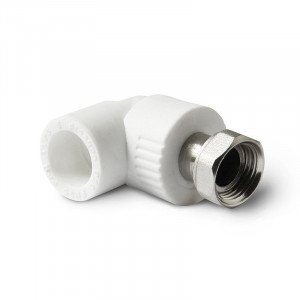 Угольник с накидной гайкой Pro Aqua 25x3/4 PP-R белый PA29214 Угольник с накидной гайкой Pro Aqua 25x3/4 PP-R белый PA29214