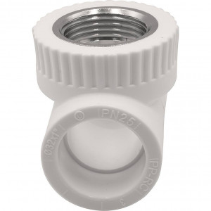 Тройник комбинированный THERMOLIGHT PP-R 32х3/4х32 мм ВР белый НС-1620589 Тройник комбинированный THERMOLIGHT PP-R 32х3/4х32 мм ВР белый НС-1620589