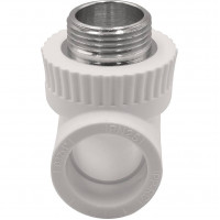 Тройник комбинированный THERMOLIGHT PP-R 32х1х32 мм НР белый НС-1620594