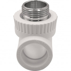 Тройник комбинированный THERMOLIGHT PP-R 32х1х32 мм НР белый НС-1620594 Тройник комбинированный THERMOLIGHT PP-R 32х1х32 мм НР белый НС-1620594