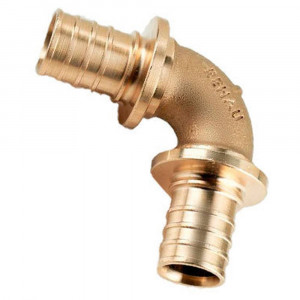 Угольник Rehau RAUTITAN RX 90° 25 мм бронза 13660931001