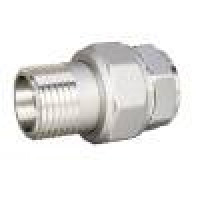 Сгон разъемный (американка) LD DN32 1 1/4 ВР-НР латунь никелированная LD.67.520.32