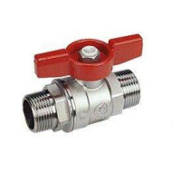 Кран шаровой Giacomini R253D 1/2 НН ручка-бабочка R253X003
