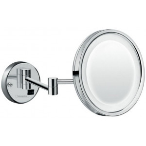 Зеркало косметическое Hansgrohe Logis Universal 3x с подсветкой 73560000